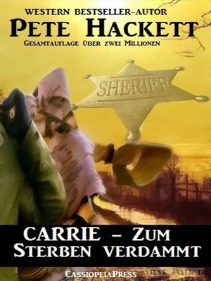 cover image of Carrie--Zum Sterben verdammt (Western)